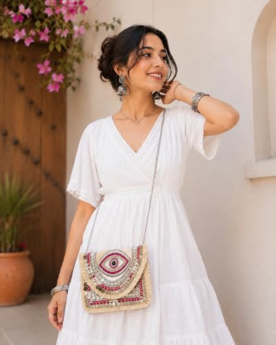 Maresse Handmade Boho Crossbody Bag